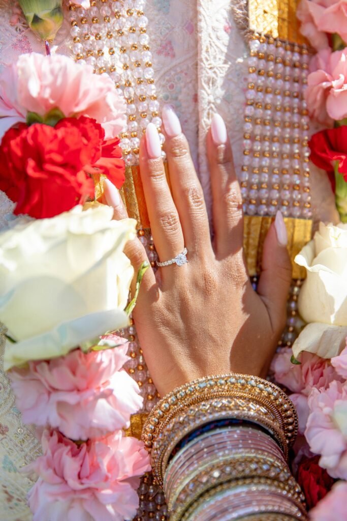 Detail shot of wedding rings - Questions to ask your wedding photographer